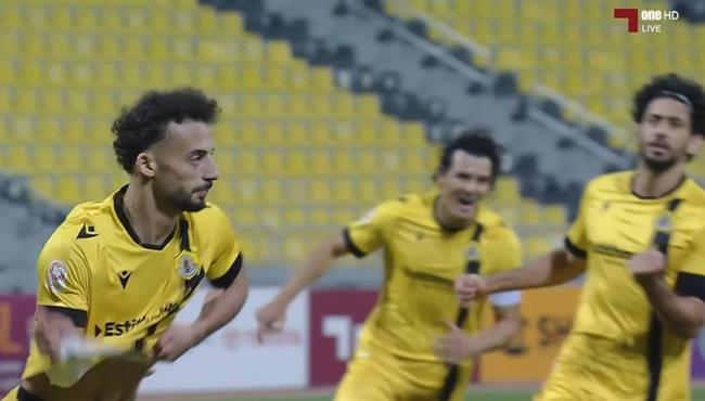 ملخص لمسات احمد عبد القادر في مباراة نادي قطر والشمال بالدوري القطري