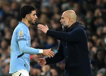 جوارديولا يوضح أسباب تعاقد مانشستر سيتي مع عمر مرموش ويصرح هذا الموسم استثنائي