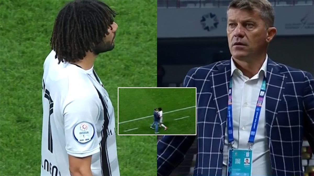 فيديو | اشتباك بالأيدي بين محمد النني ومدرب بني ياس في الدوري الإماراتي