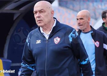 جروس بعد الخسارة أمام بيراميدز الزمالك سيحارب في القادم واستبدال زيزو صعب