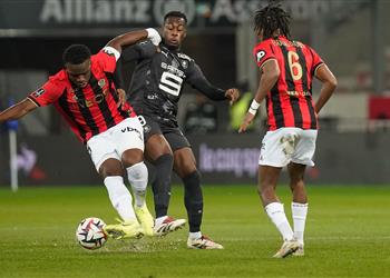 فيديو بمشاركة محمد عبد المنعم نيس يجتاز رين بصعوبة في مباراة مثيرة بـ الدوري الفرنسي