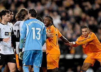 آس توضح العقوبة القاسية المتوقعة لـ فينيسيوس بعد طرده أمام فالنسيا