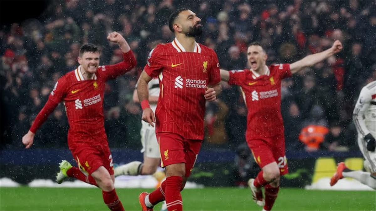 ترتيب هدافي الدوري الإنجليزي بعد هدف محمد صلاح في مباراة ليفربول ومانشستر يونايتد