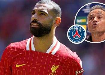 رد مقتضب من إنريكي على مفاوضات باريس سان جيرمان ومحمد صلاح