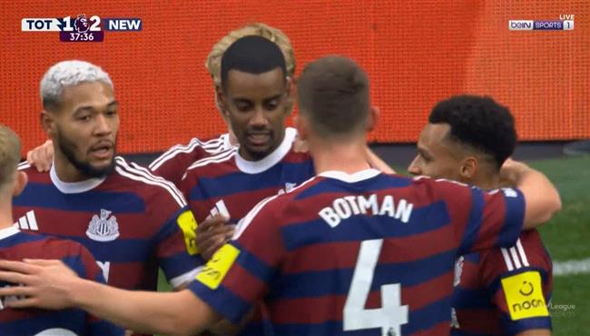 اهداف مباراة نيوكاسل وتوتنهام 2 1 الدوري الانجليزي