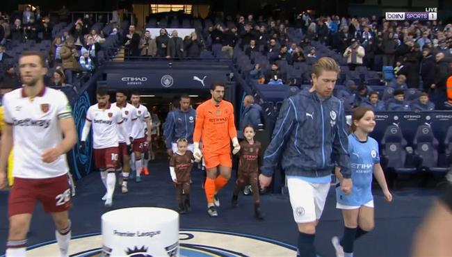 ملخص مباراة مانشستر سيتي ووست هام 4 1 الدوري الانجليزي