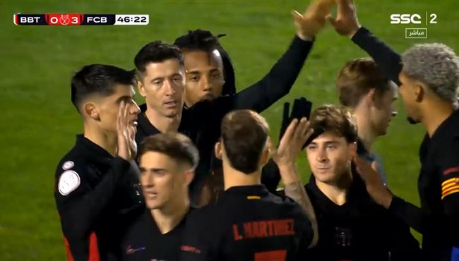 اهداف مباراة برشلونة وبارباسترو 4 0 كأس ملك اسبانيا