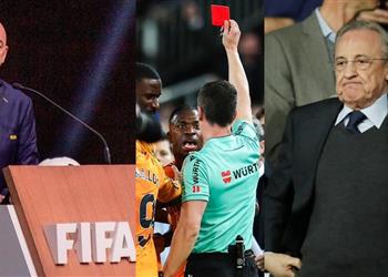 بعد واقعة طرد فينيسيوس الفيفا يعيد النظر في تقنية الفيديو