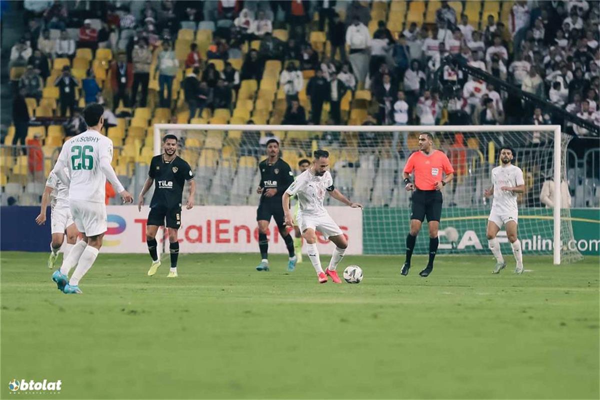 مباراة الزمالك والمصري