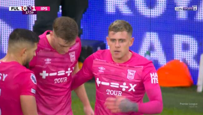 اهداف مباراة ابسويتش تاون وفولهام 2 2 الدوري الانجليزي