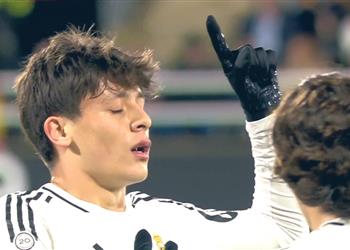 فيديو جولر يسجل هدف ريال مدريد الثالث أمام ديبورتيفا مينيرا