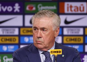 الاتحاد البرازيلي يعرض على أنشيلوتي تمديد عقده والمدرب يرد