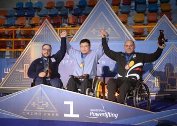 محمد صبحي يحصد برونزية العالم في رفع الأثقال البارالمبي