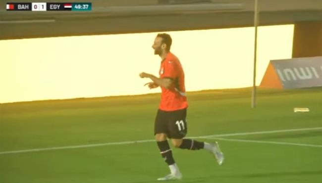 هدف ميدو جابر الرائع في مرمي البحرين