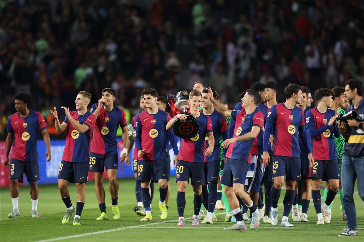 لاعبو برشلونة