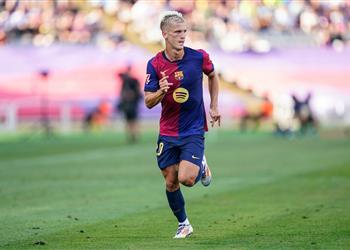 مباريات برشلونة التي سيغيب عنها داني أولمو وموقفه من الكلاسيكو