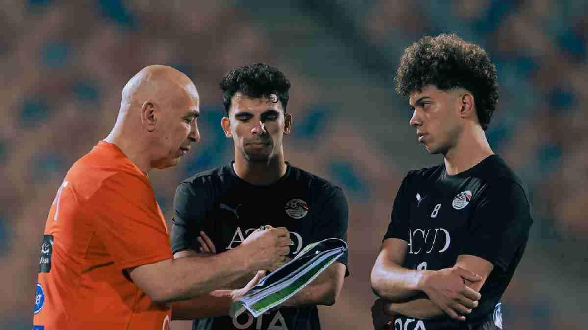 حسام حسن وامام عاشور