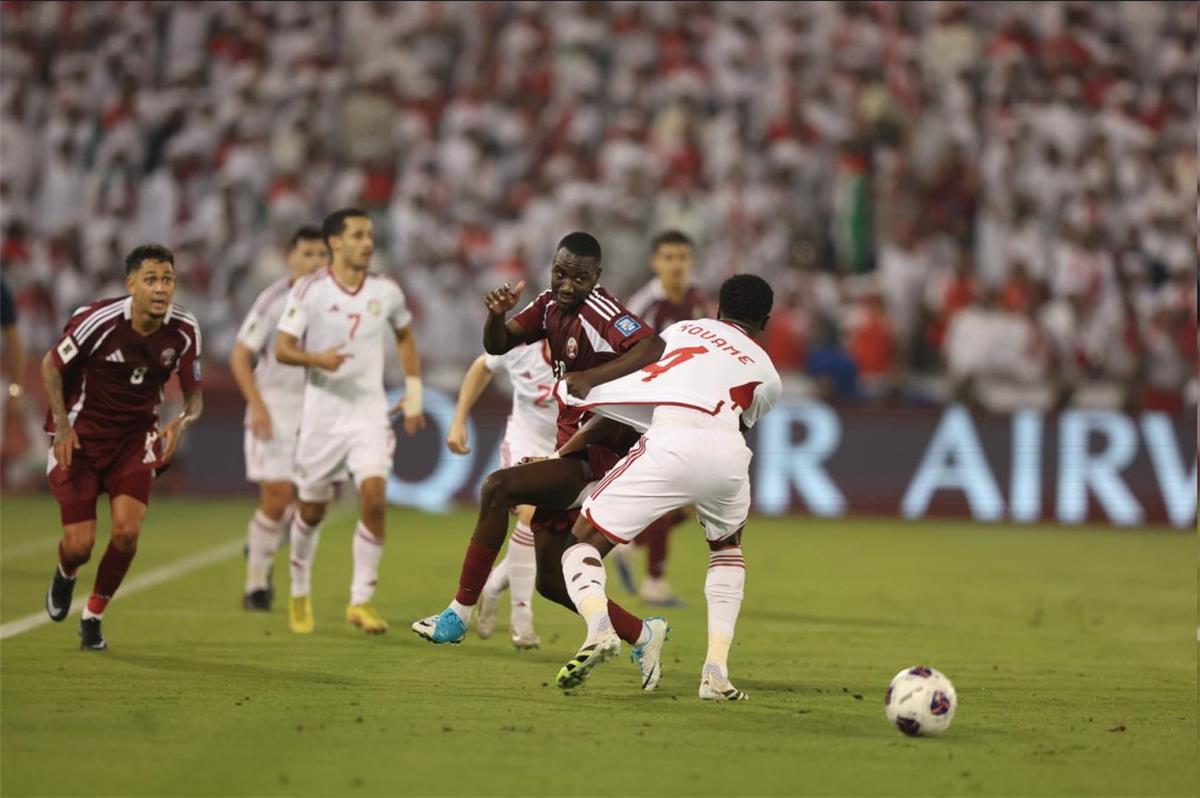 مباراة قطر والإمارات