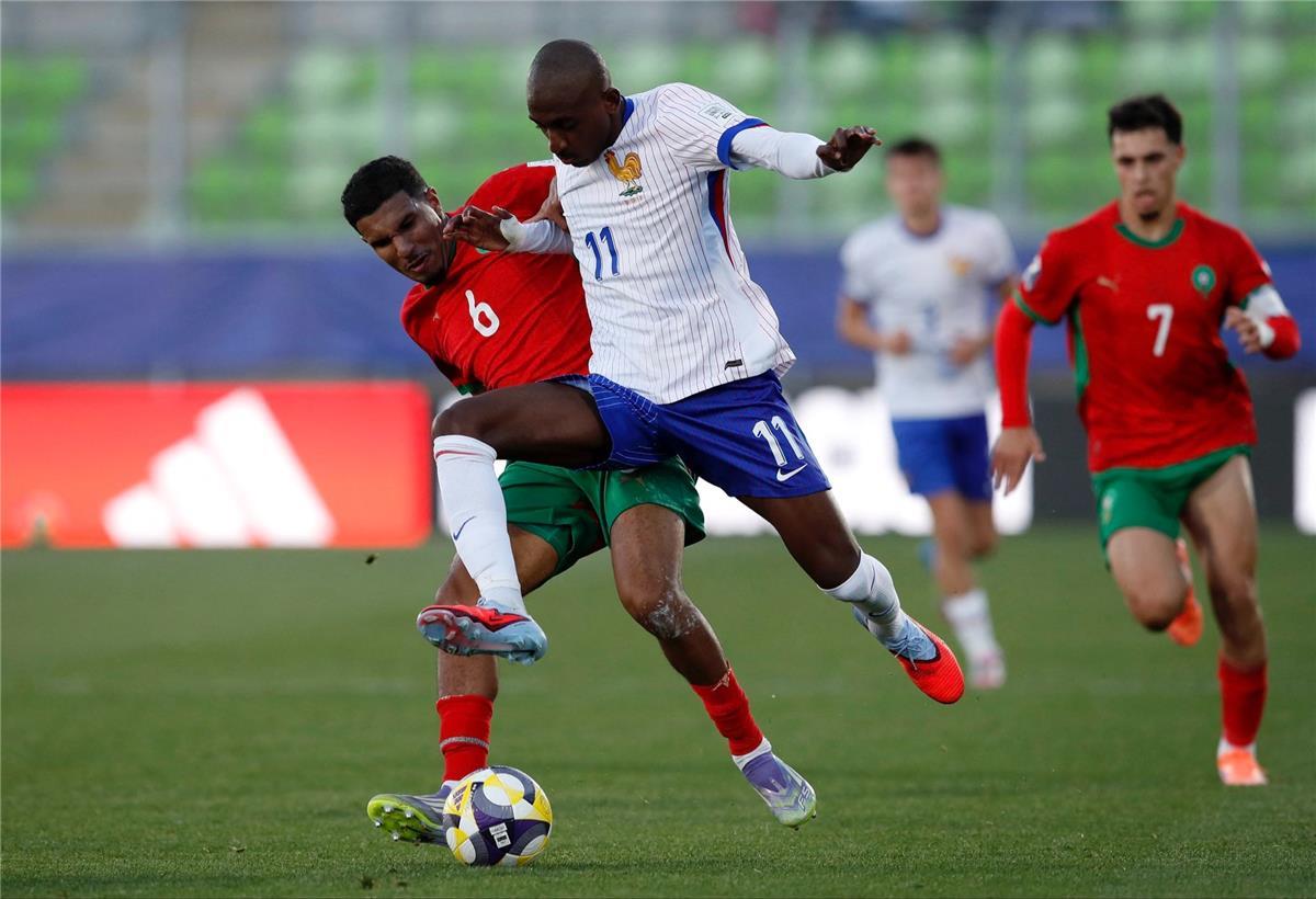 منتخب المغرب وفرنسا