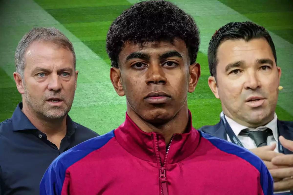 لامين يامال وهانز فليك وديكو