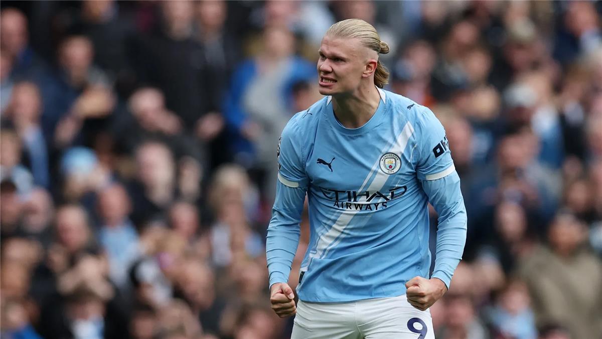 ترتيب هدافي الدوري الإنجليزي بعد ثنائية هالاند أمام إيفرتون