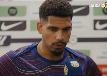 أراوخو راهنت زملائي أنني سأسجل أمام جيرونا وسخروا مني ولا أهتم بالحكم