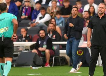 تقرير مانزانو يحسم مدة عقوبة هانز فليك بعد طرده أمام جيرونا