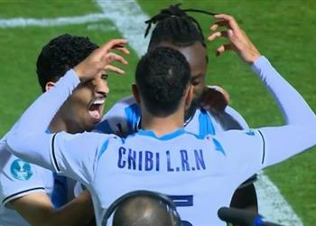 فيديو فيستون مايلي يسجل هدف بيراميدز الأول أمام نهضة بركان