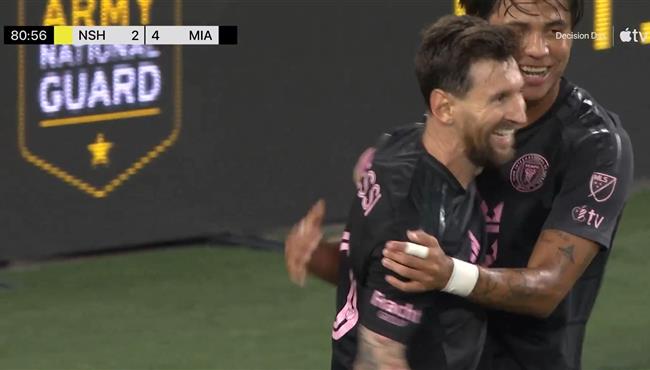 هدف ميسي الثالث في مرمي ناشفيل بالدوري الامريكي