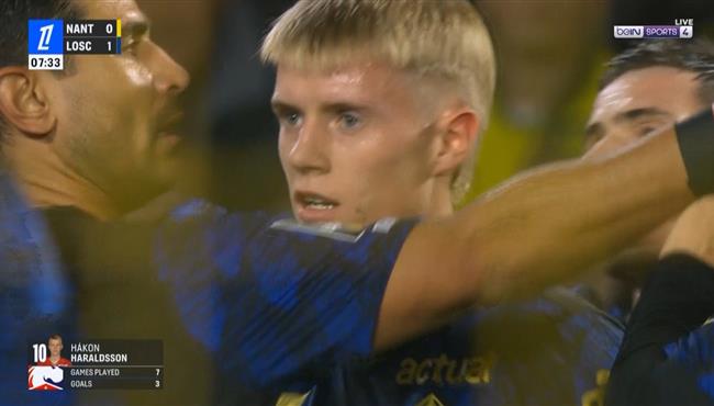 اهداف مباراة نانت وليل 0 2 الدوري الفرنسي