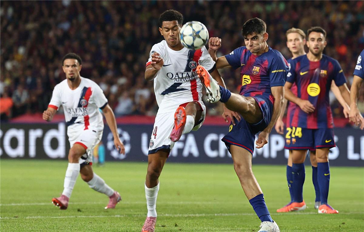 شبكة موطني : لاعب برشلونة: هناك شيء إيجابي في الخسارة أمام باريس سان جيرمان