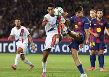 لاعب برشلونة هناك شيء إيجابي في الخسارة أمام باريس سان جيرمان