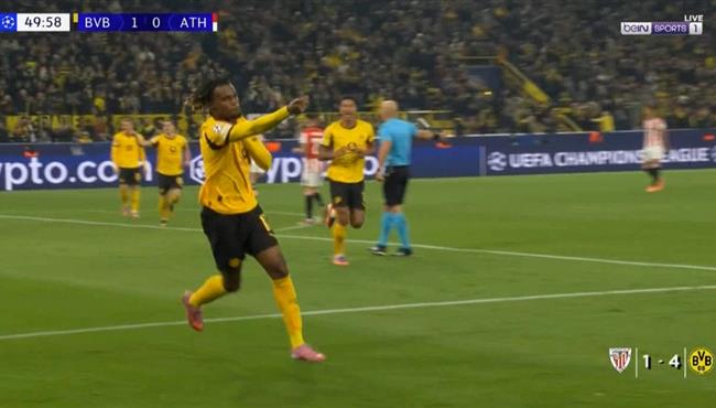 اهداف مباراة بوروسيا دورتموند وأتلتيك بلباو (41) دوري ابطال اوروبا