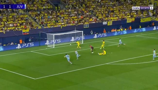 اهداف مباراة يوفنتوس وفياريال (22) دوري ابطال اوروبا