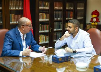 إبراهيم العامري فخور بالترشح مع الخطيب وأسعى لاستكمال مسيرة والدي في الأهلي