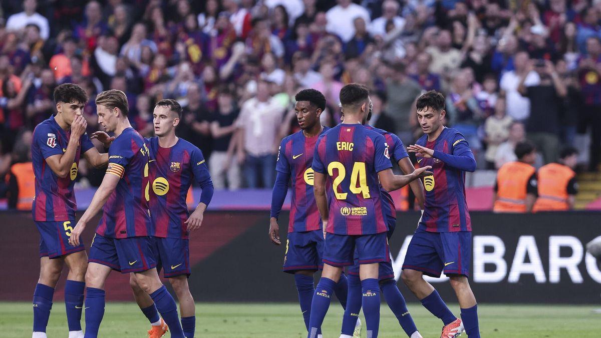 تشكيل برشلونة لمواجهة أولمبياكوس في دوري أبطال أوروبا.. موقف لامين يامال