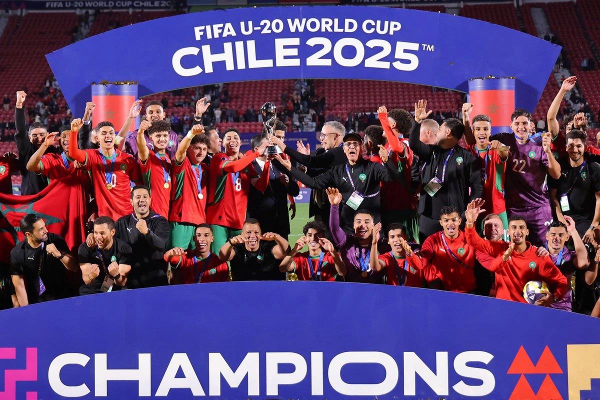 برشلونة وريال مدريد يتنافسان على ضم لاعب المغرب بعد تألقه في كأس العالم للشباب