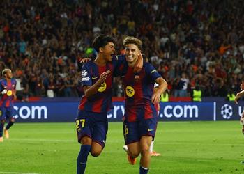 فيديو جرس إنذار لـ ألونسو قبل الكلاسيكو برشلونة يكتسح أولمبياكوس بسداسية في دوري أبطال أوروبا