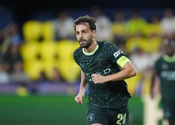 فيديو برناردو سيلفا يسجل هدف مانشستر سيتي الثاني أمام فياريال