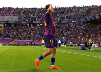 فيرمين لوبيز بعد هاتريك أولمبياكوس نتطلع للكلاسيكو وحققت حلمي مع برشلونة