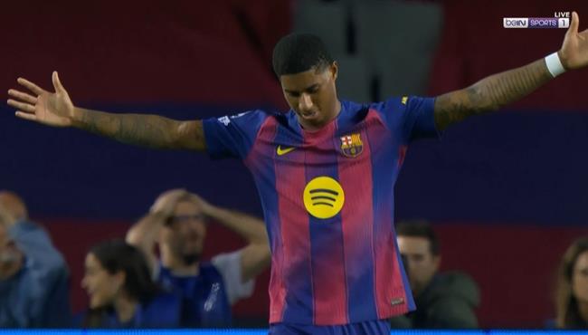 هدف راشفورد الثاني الرائع في مرمي اولمبياكوس بدوري ابطال اوروبا