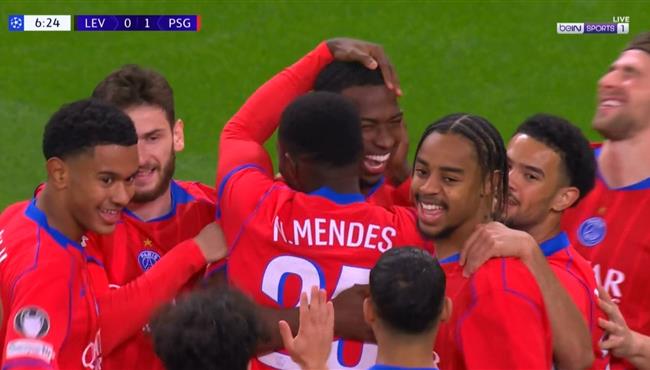 اهداف مباراة باريس سان جيرمان وباير ليفركوزن 7 2 دوري ابطال اوروبا