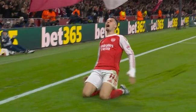 هدف مارتينيلي الرائع في مرمي اتلتيكو مدريد بدوري ابطال اوروبا