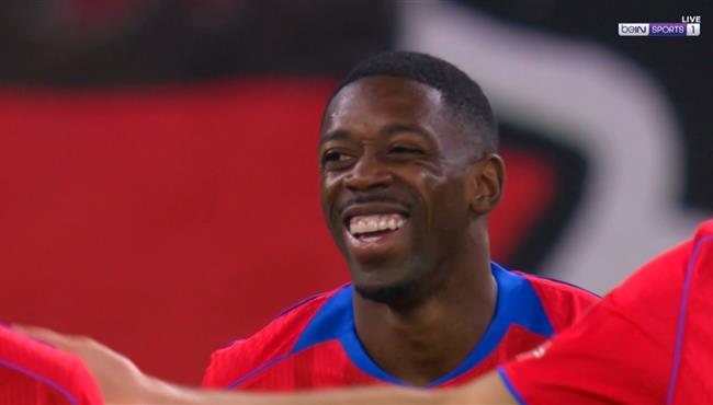 هدف عثمان ديمبلي في مرمي باير ليفركوزن بدوري ابطال اوروبا