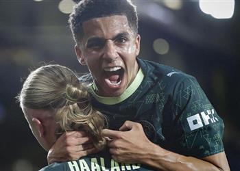 ريكو لويس لاعب مانشستر سيتي خارق ونريد الفوز بـ دوري أبطال أوروبا