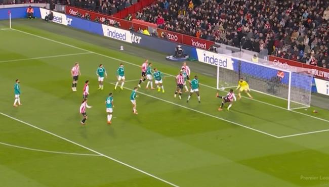 اهداف مباراة ليفربول وبرينتفورد في الدوري الانجليزي