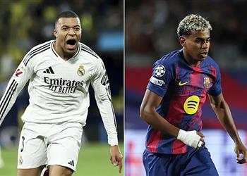 موعد الكلاسيكو اليوم بين ريال مدريد وبرشلونة في الدوري الإسباني