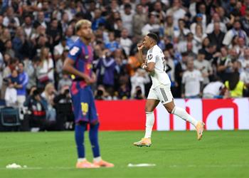 فيديو مبابي يسجل هدف ريال مدريد الأول أمام برشلونة