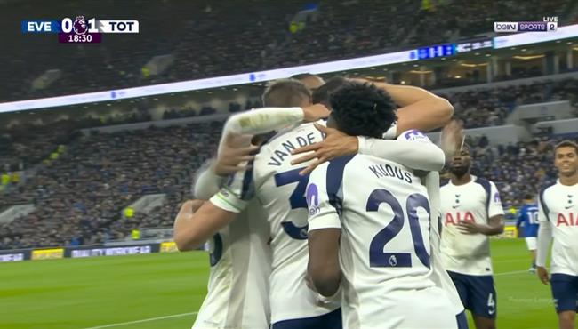 اهداف مباراة توتنهام وايفرتون 3 0 الدوري الانجليزي