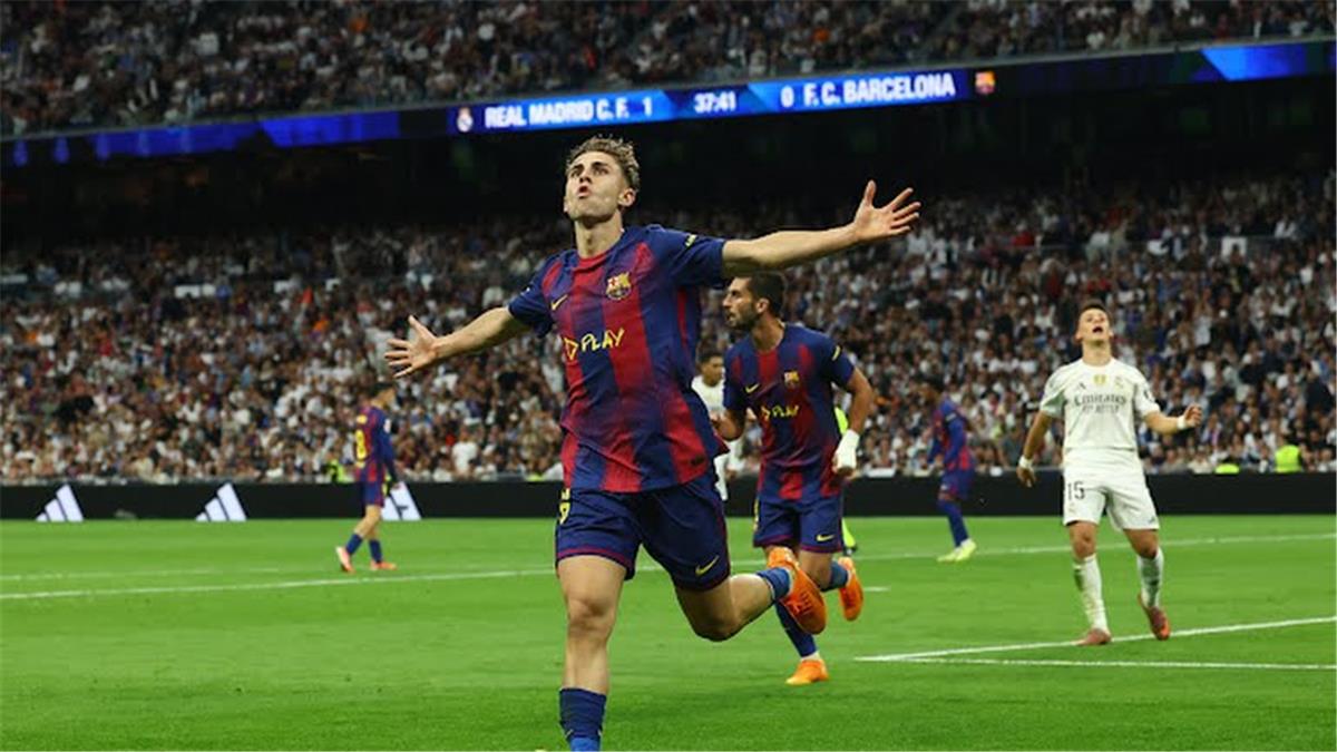 احتفال فيرمين لوبيز أمام ريال مدريد